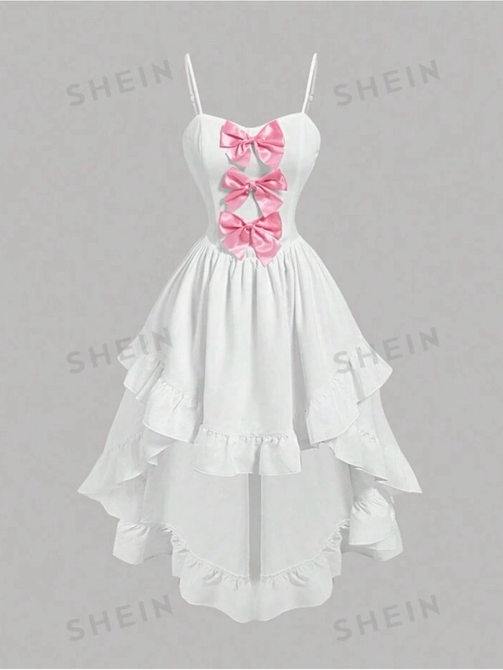 Beautiful white high low dress